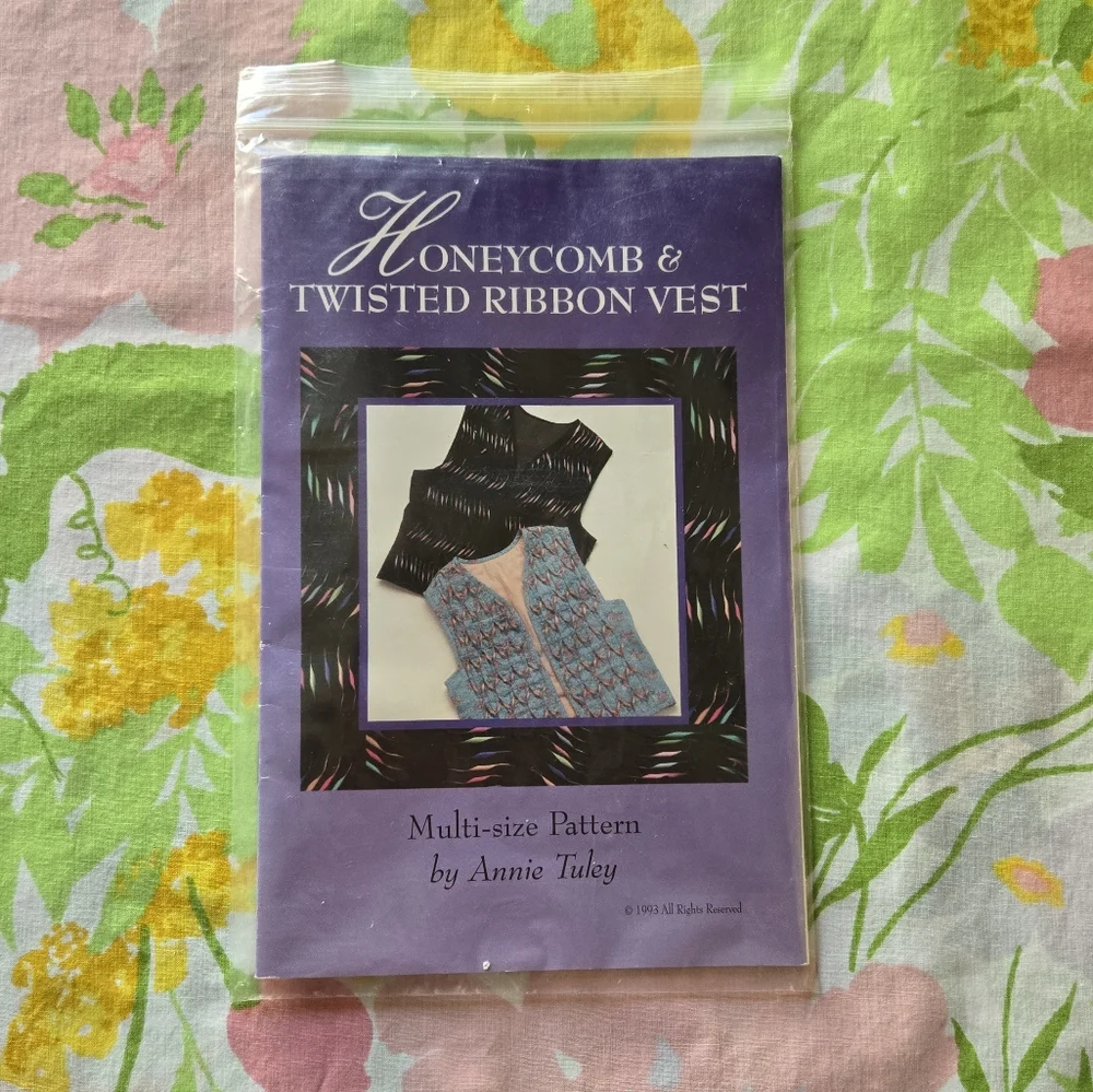 Vintage Ribbon Vest Pattern